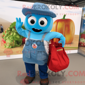 Sky Blue Fajitas mascot...