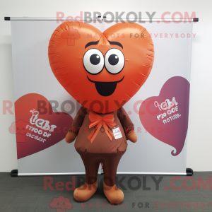 Rust Heart Shaped Balloons...