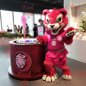 Magenta sabeltand tiger...