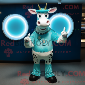 Cyan Jersey Cow...