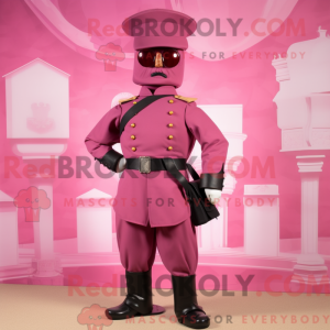 Magenta Civil War Soldier...