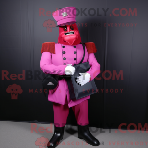 Magenta Civil War Soldier...