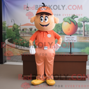Maskottchenkostüm Peach...
