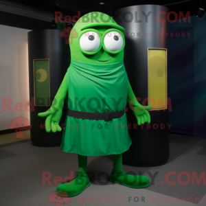 Green Cyclops mascot...