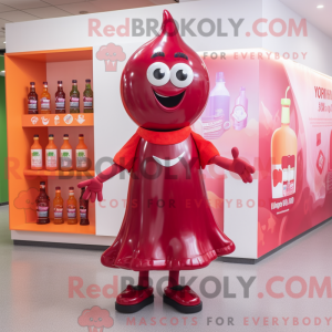 Magenta Bottle Of Ketchup...