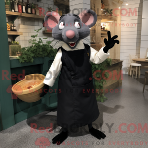 Black Ratatouille mascot...