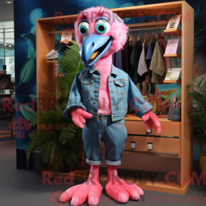 Maskottchenkostüm Rosa...