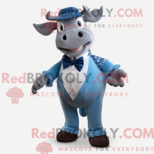 Blue Beef Stroganoff mascot...