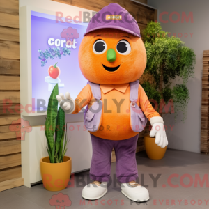 Lavender Apricot mascot...