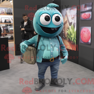 Turquoise Grenade mascot...