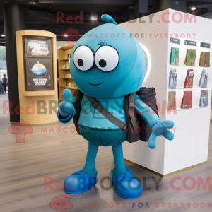 Turquoise Grenade mascot...
