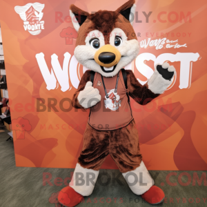 Rust Say Wolf maskot...