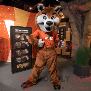Rust Say Wolf Maskottchen...