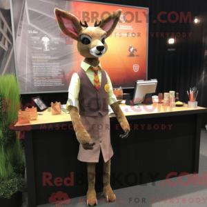 Roe Deer mascot costume...