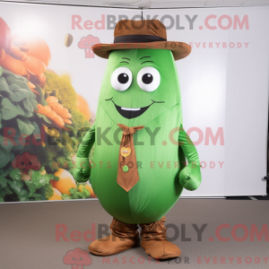 Rust Green Bean mascot...