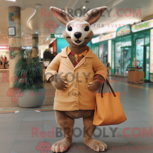 Kenguru maskot drakt...