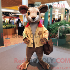 Kenguru maskot drakt...