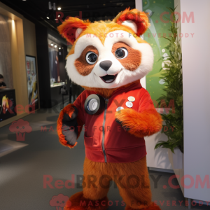 Orangeroter Panda...