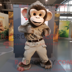 Grande máscara de macaco...