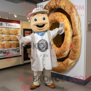 Bagels mascottekostuum...