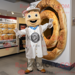 Bagels maskotdraktfigur...