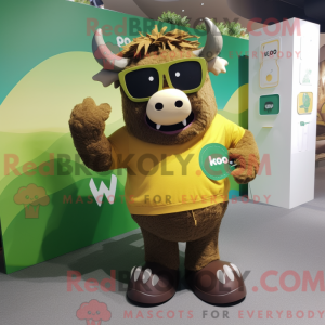 Postava maskota Olive Yak...