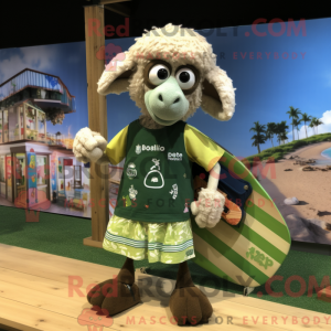 Olive Ram se veste com...