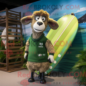 Olive Ram se veste com...