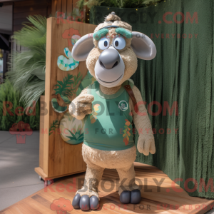 Olive Ram se veste com...