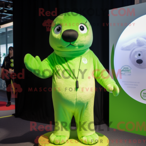 Lime Green Seal...