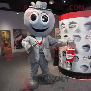 Gray Soda Can mascot...