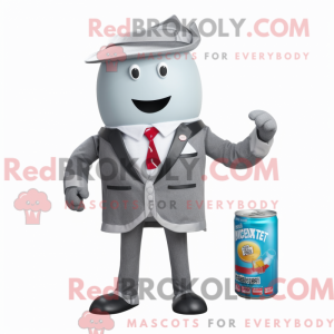 Gray Soda Can mascot...