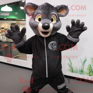 Sort Thylacosmilus maskot...