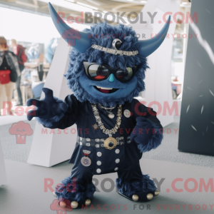 Navy Demon maskot...