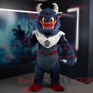 Navy Demon maskot...