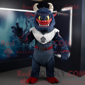 Postava maskota Navy Demon...