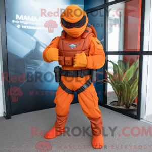 Personaggio mascotte Orange...