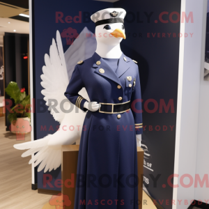 Maskottchenkostüm Navy Dove...