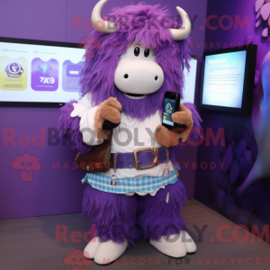 Costume de mascotte de Yak...