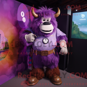 Costume de mascotte de Yak...