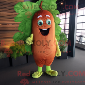 Rust Selleri maskot kostyme...