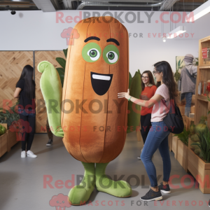 Rust Celery mascot costume...