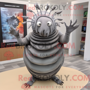 Gray Trilobite mascot...