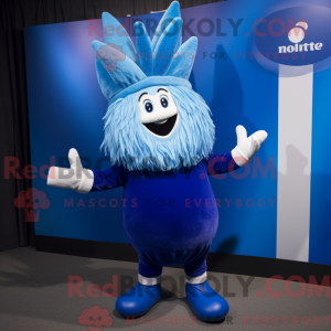 Blue Onion maskot kostume...