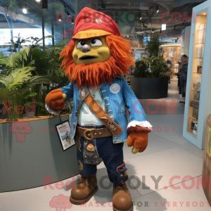 Postava maskota Rust Pirate...