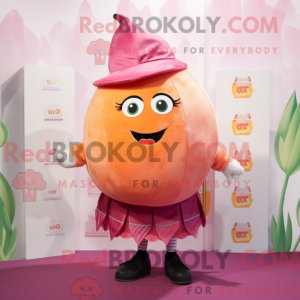 Peach Beet maskot kostume...