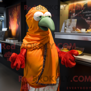 Mascotte de poulet tandoori...