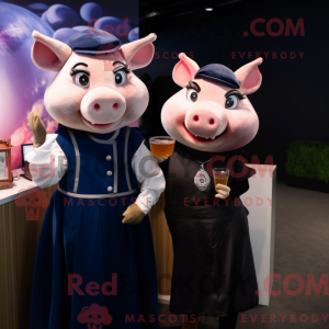 Disfraz de mascota Navy Sow...