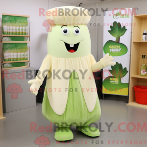 Krem säljare maskot kostyme...
