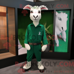 Forest Green Goat mascot...